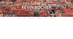 Desktop Screenshot of kevin-rocher.fr