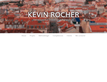 Tablet Screenshot of kevin-rocher.fr